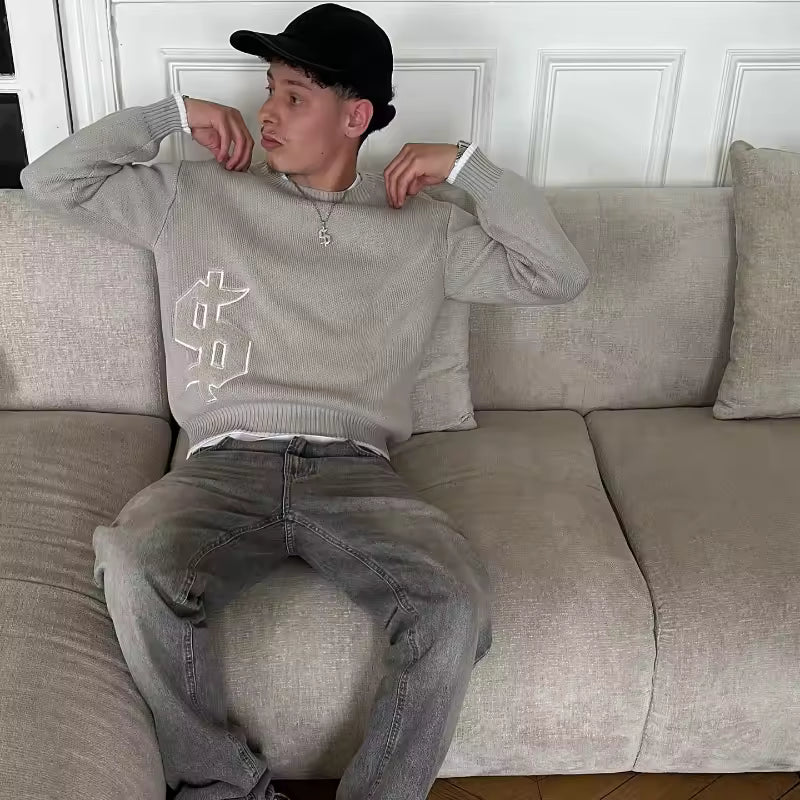 Knitted $ sweater